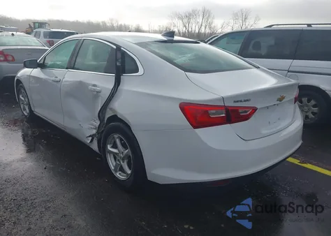 2018 Chevrolet Malibu 1Ls z USA, uszkodzony, nr VIN 1G1ZB5ST6JF253918